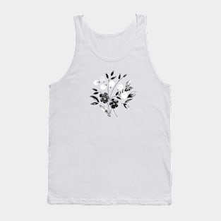 Autumn 4 - BW Full Size Image Tank Top